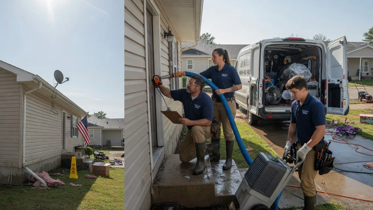 Ceiling Water Damage Restoration in Holbrook, AZ near me